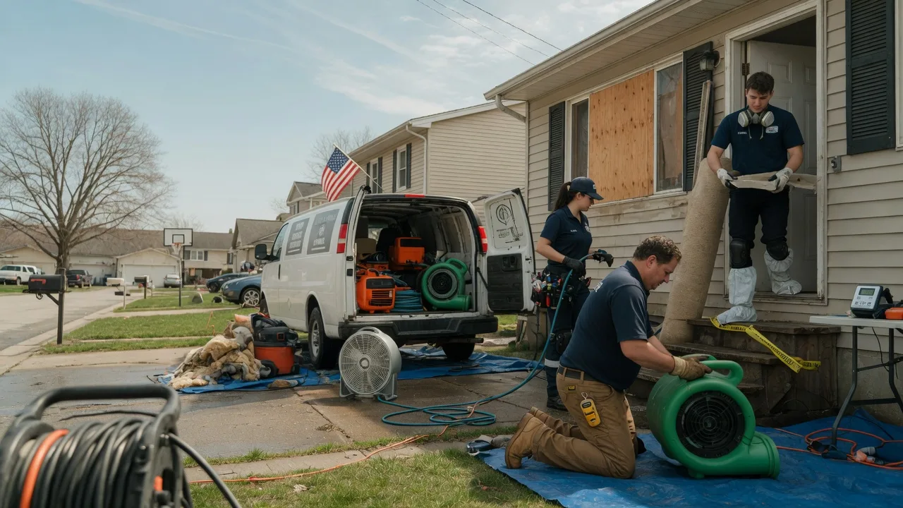 Water Damage Restoration in Hessmer, LA near me